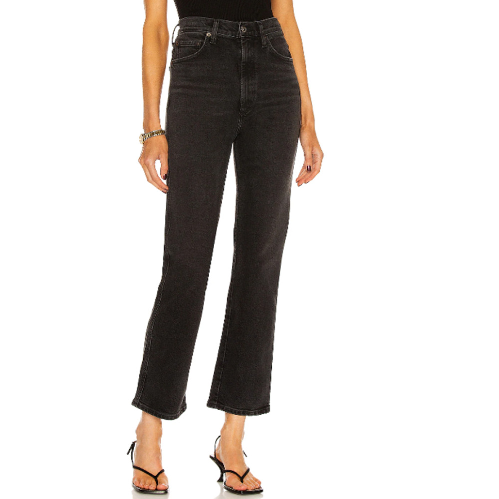 Agolde pinch waist high-rise kick flare size 28